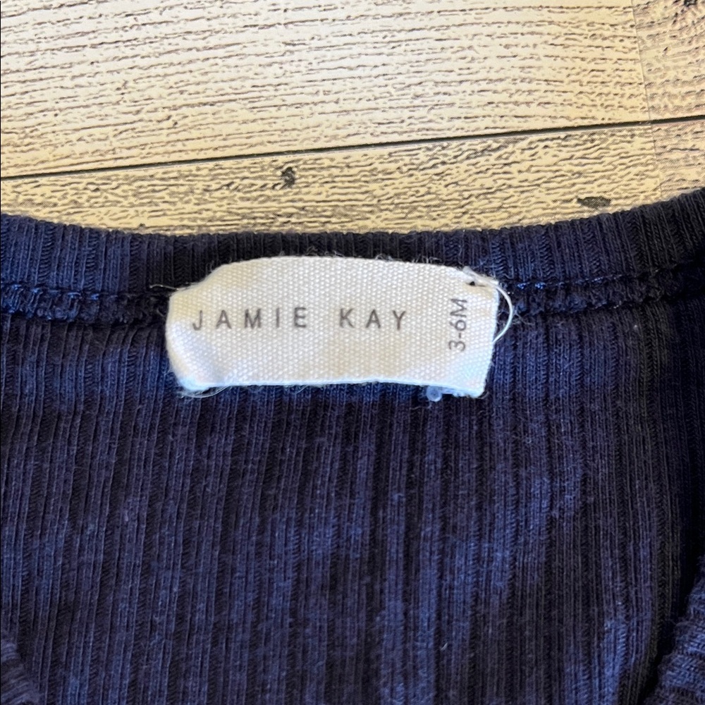 Jamie Kay Navy Ribbed Cardigan size 3-6 Months - Picture 2 of 5